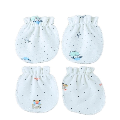 Picture of Baby Gloves & shoe Multicolor (0-6 Months) - 2 Pair Multicolor
