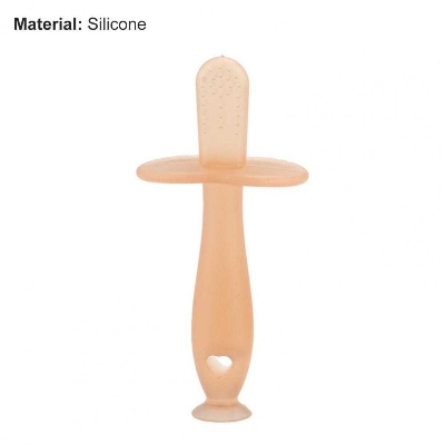 Picture of Baby Training Silicone Toothbrush  Infant Rubber Teeth Brushes Tooth brush berus gigi budak teether Multicolor
