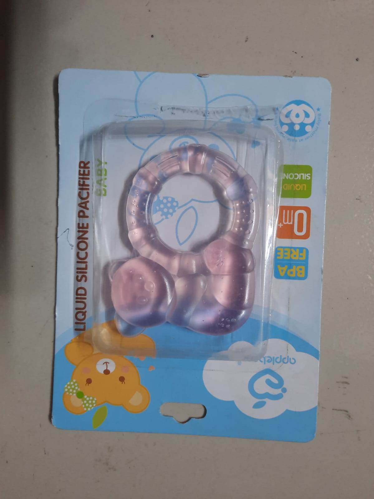 Picture of Baby Panda Water Filled Silicone Pacifier Teethers Multicolor
