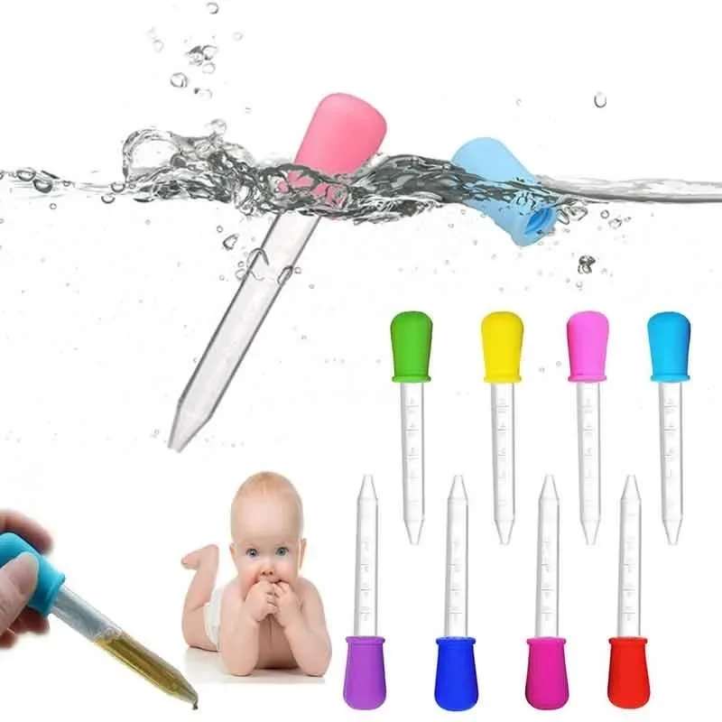 Picture of Baby Feeding Medicine Dropper Liquid Dropper 5ml (Color as per Stock) Multicolor