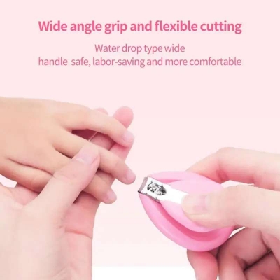 Picture of Nail Clipper Anti-fall No Odor Infant Finger Toe Trimmer Baby Nail Care Tools Kids Nail Clippers Healthy Baby Nail Cutters Multicolor