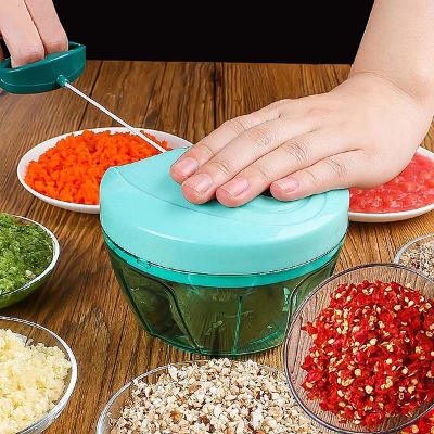 Picture of Handy Mini Plastic Chopper With 3 Blades - Hand blenders - Mini Blenders Multicolor