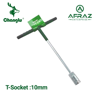 Picture of T - Handle Socket Wrench Plastic 10mm - White