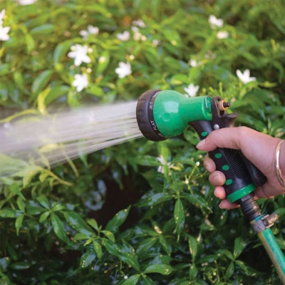 Picture of 7 Pattern Hose Nozzle Water Spray Gun Multipurpose Use Sprayer Gardening Car Bike Cleaning Sprayer