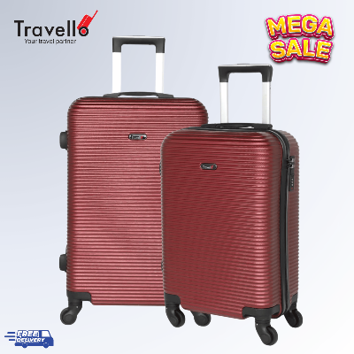 Picture of Travello 20 & 24 Inch City Dark Red (Combo)