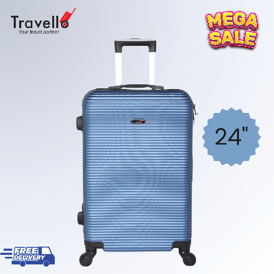 Picture of Travello  24 Inch City Ultra Light Weight Luggage-Trolley Dark Blue