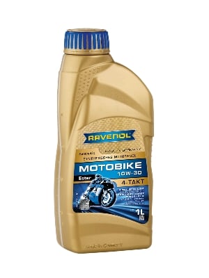 Picture of Ravenol 10W-30 Synthetic Engine Oil for Motorbike Made in Germany – 1 Litre