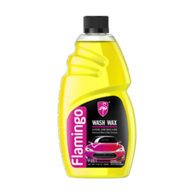 Picture of Flamingo Wash Wax (Ultra Shine Wash & Wax) with Advanced Formula – 500ml