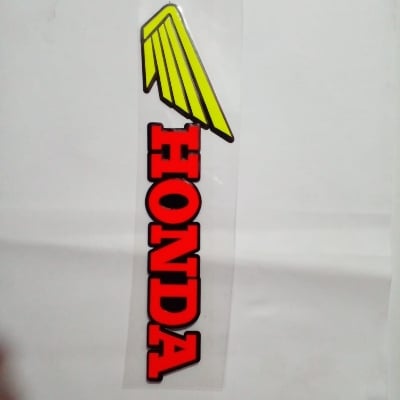 Picture of Honda Motorbike Sticker - Car Accessories (Multicolor)