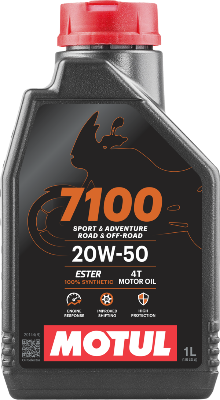 Picture of Motul_7100 20W50 full synthetic+Motul Sticker