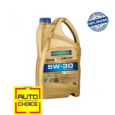 Picture of RAVENOL DXG SAE 5W-30 Full Synthetic Engine oil for Car - 4L
