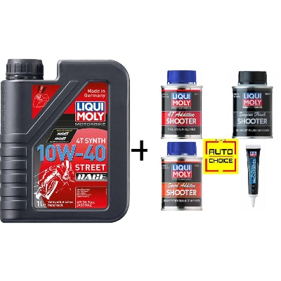 Picture of Liqui Moly 10W-40 Full Synth+4-PC Performance pack