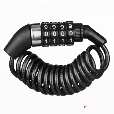 Picture of 4 digit set password safety helmet lock - cycle accessories - cycle accessories (Black)