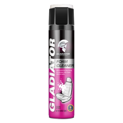 Picture of Gladiator Multi Purpose Foam Cleaner With Brush 650 ml, Car, Motorcycle, Household, Kitchen, Bathroom Cleaner Foam Spray