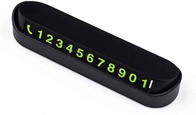 Picture of Car Styling Temporary Parking Card Phone Number Card Plate