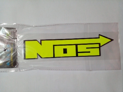 Picture of NOS Motorbike Sticker - Car Accessories (Multicolor)