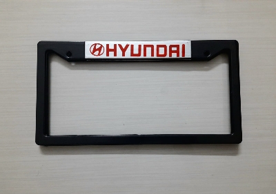 Picture of HYUNDAI Car Number Plate Frame, Car License plate- (2PC/SET)