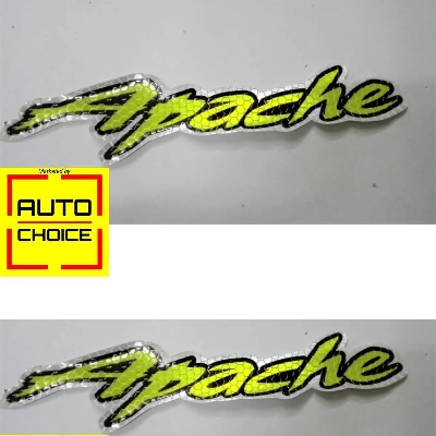 Picture of Apache Motorbike Sticker-2pc (Multicolor)