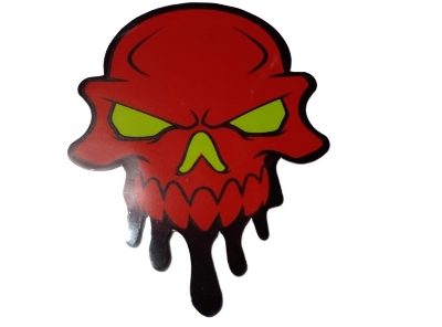Picture of Motorbike Sticker - Car Accessories-Monster Sticker-2pc (Multicolor)