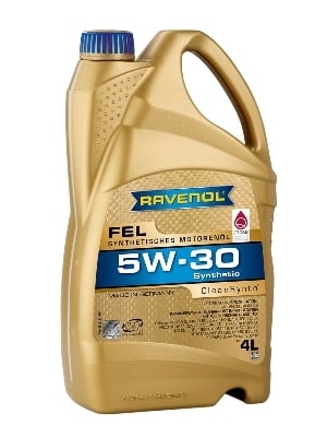Picture of RAVENOL FEL SAE 5W-30 Synthetic Engine oil for Car-4L