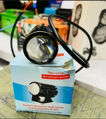 Picture of 2 Color Mini Driving fog Light for Motorcycle -2 Pc