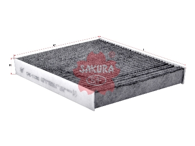 Picture of SAKURA CABIN FILTER CAC-11380 (CHARCOAL)