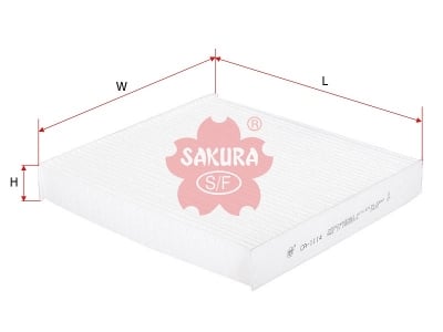Picture of SAKURA CABIN FILTER CA-1114 FOR TOYOTA