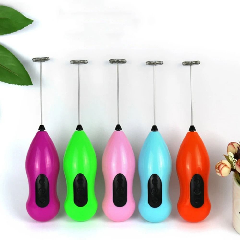 Picture of Compact Frother, Milk Tea, Coffee and Egg Mixer - Handheld Whisk | MNK SHOP - Yellow