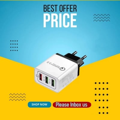 Picture of Super Fast 3.0 Charging Mobile Phone USB Charger