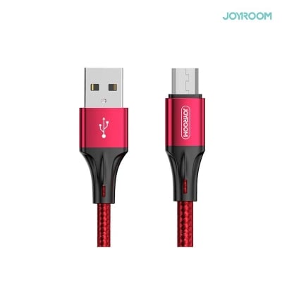 Picture of Joyroom S-0230N1 Micro Fast Charging and Data Cable 0.2M - Red