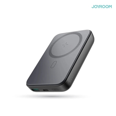 Picture of Joyroom JR-W020 New Upgrade 20W More Small & Mini PD Magnetic Wireless Power bank 10000mAh - Black