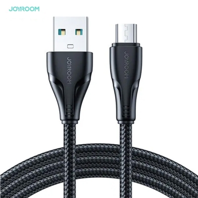Picture of Joyroom (S-UM018A11) USB cable - micro USB 2.4A Surpass Series for fast charging and data transfer - 1.2m - black
