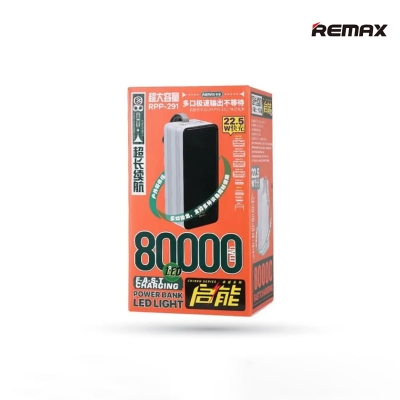 Picture of Remax RPP-291 80000mAh Big Capacity PD QC Fast Charging Camping Power Bank