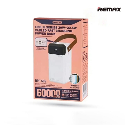 Picture of Remax RPP-565 PD 22.5W 60000mAh Fast Charging Large Capacity Power bank