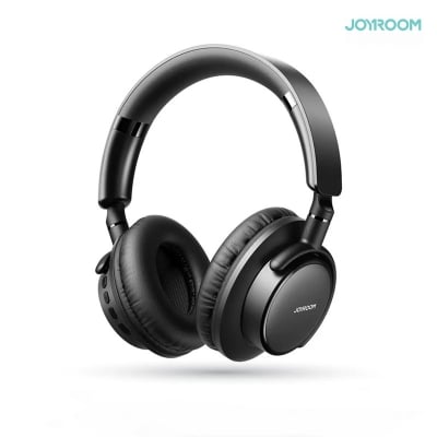 Picture of Joyroom JR-OH1 Bluetooth Headset with Noise Cancelling Microphone - Black