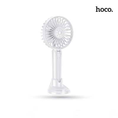 Picture of Hoco Portable Hand Carry Mini Handheld Fan - White