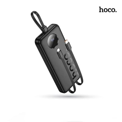 Picture of HOCO J132 22.5W+PD20W Fast Charging 10000mAh Power Bank with 3 Cables Portable Extra Battery with LED Digital Display