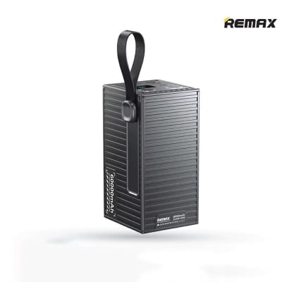 Picture of REMAX - RPP-609 PRO Container Series PD+QC Fast Charging 60000mAh Power Bank ( 20W+22.5W ) With Troch Light - Grey
