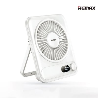 Picture of Remax RS-ZF03 Ultra Slim Rechargable Desktop Fan - White