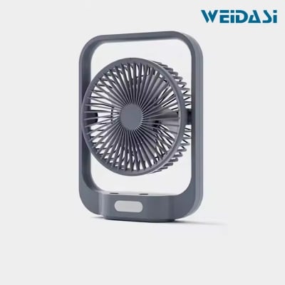 Picture of Weidasi New Small Fan Household Rechargeable C Interface Table Hanging Handheld Hung Ceiling 4 in 1 Multi-function Mini Fan