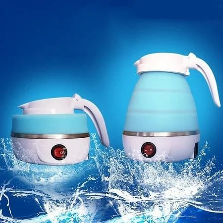 Picture of Compact Electric Foldable Kettle Safe and Convenient Water Boiler | MNK SHOP - Green