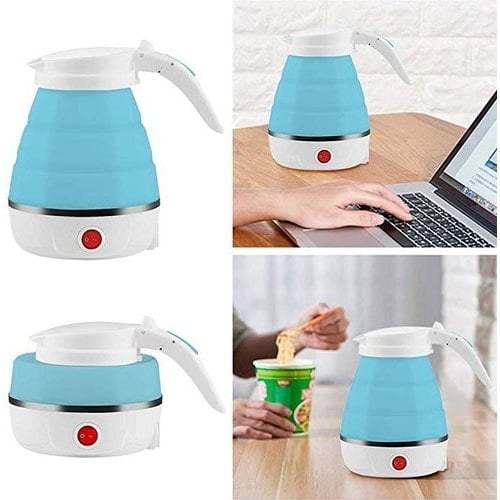 Picture of Foldable Electric Kettle for Business Trips Easy Boiling on the Go | MNK SHOP - Green