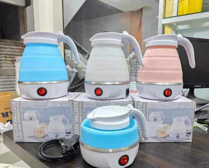 Picture of ফোল্ডেবল ওয়াটার কেটলি, কম জায়গায় রাখার উপযোগী | MNK SHOP - Blue
