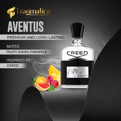 Picture of Fragmatica Aventus premium perfume oil  for man by Honestime inspired by Creed aventus! Fruity, Smoky, Pineapple (3ml)