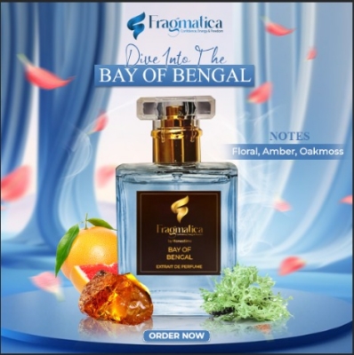 Picture of Bay of BENGAL A premium perfume for men and women by Honestime (6ml)