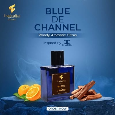 Picture of Bleu de Chanel premium perfume by Honestime Inspired by Chanel !Woody, Aromatic, Citrus (50ml)