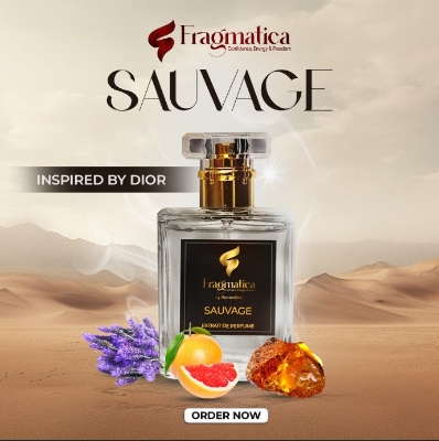 Picture of Fragmatica's Wild Horizon Sauvage, The smell of Tough Man  A bold and charismatic fragrance inspired by the raw elegance of Dior Sauvage (10ml)