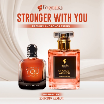 Picture of The "Stronger With You" Fragmatica x Honestime: Everlasting Embrace -Tribute Discover the harmonious fusion of candied chestnut, intense vanilla, and sensual amber, accented with aromatic lavender and spicy cinnamon. Celebrate unbreakable love with this (50mg)