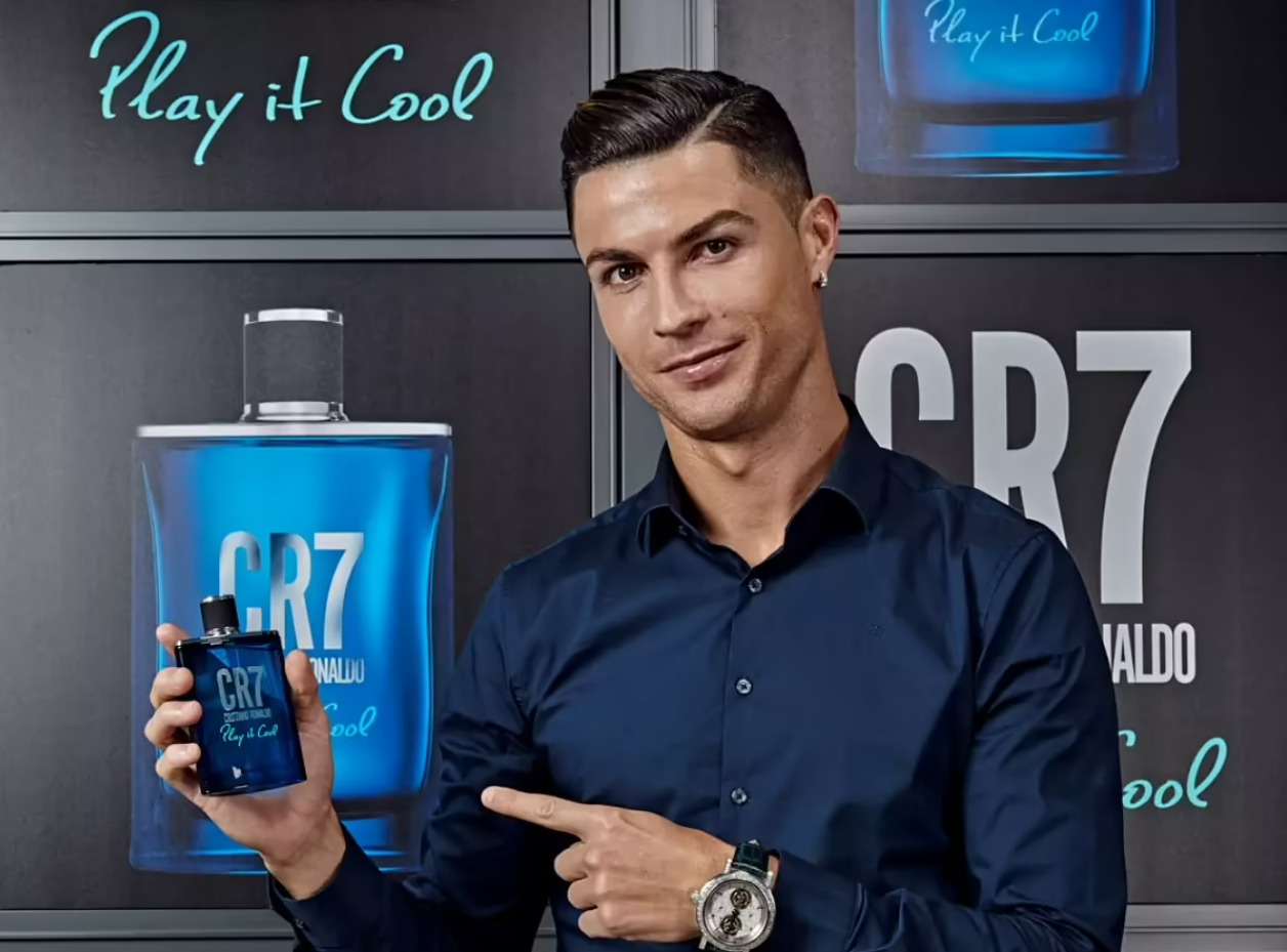 Picture of Champion's Edge Ronaldo's  - The "CR7"  Fragmatica x Honestime: Tribute Embrace the confident mix of crisp apple, fresh sage, and warm sandalwood. Highlighted by vetiver and vanilla. A bold, iconic scent for the man destined for success, Daraz exclusive! (6mg)