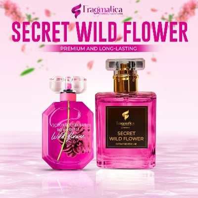 Picture of "Fragmatica's Wild Flower" Inspired by Eue De Perfume. Unveil Vibrant Magnolia, Luminous Lotus, & Clean Woody Notes. The Ultimate Charming, Irresistible Elixir. (6mg,Not Specified)